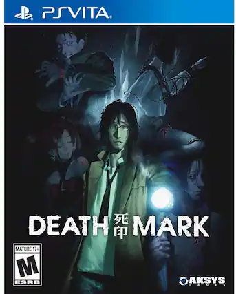 PSVITA
DEATH MARK
MATURE 17+
M ESRB
AKSYS GAMES - M (Mature 17+)