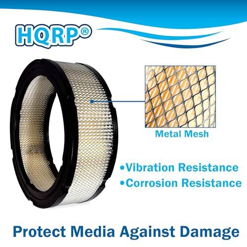 HQRP Metal Mesh  
- Vibration Resistance  
- Corrosion Resistance  
Protect Media Against Damage