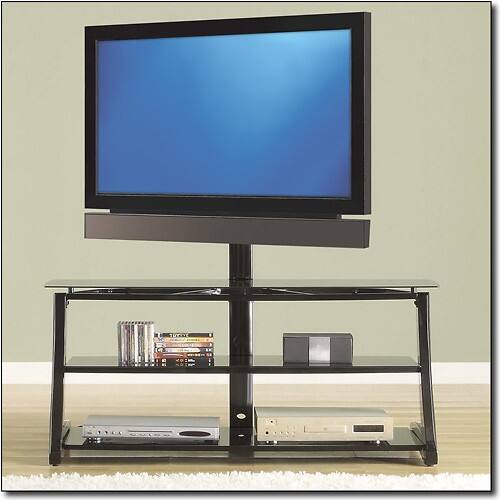 Front Standard. Whalen Furniture - 3-in-1 TV Stand for Flat-Panel TVs Up to 56" or Tube TVs Up to 38".