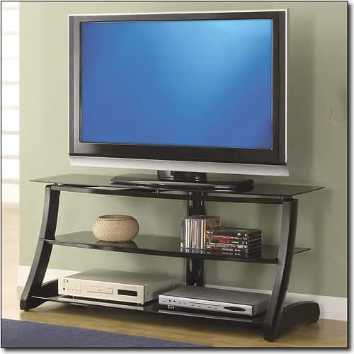 Customer Reviews: Whalen Furniture 3-in-1 TV Stand for Flat-Panel TVs ...