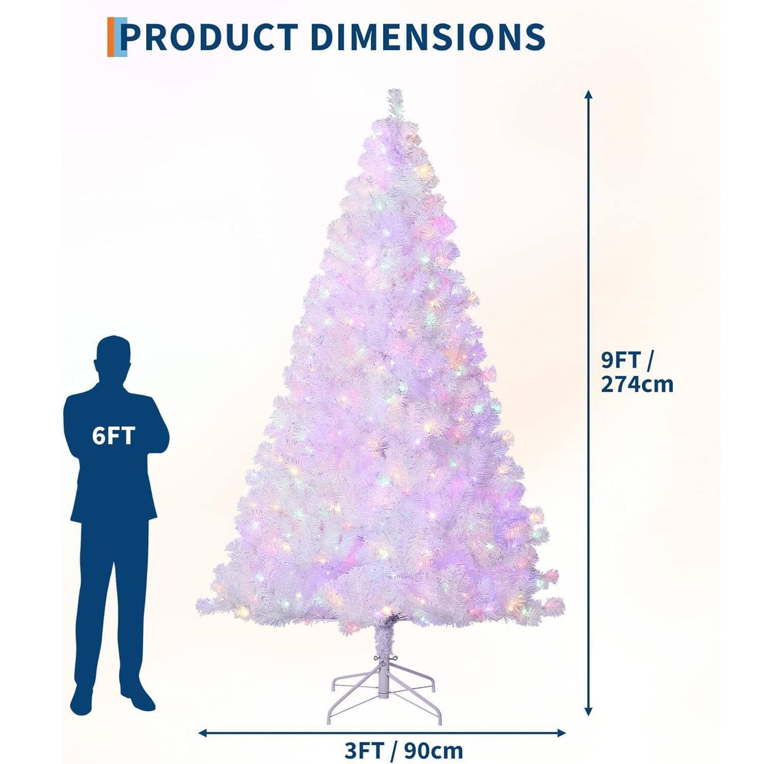 PRODUCT DIMENSIONS

9FT / 274cm

6FT

3FT / 90cm
