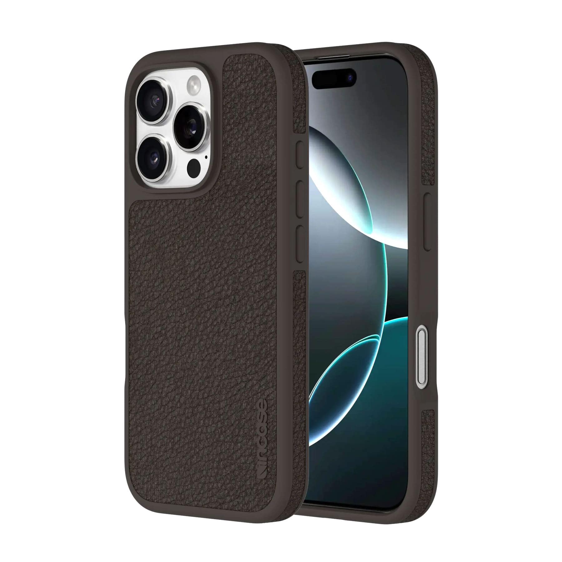 Incase - Pebbled Leather Apple iPhone 16 - (Magsafe) - Cocoa