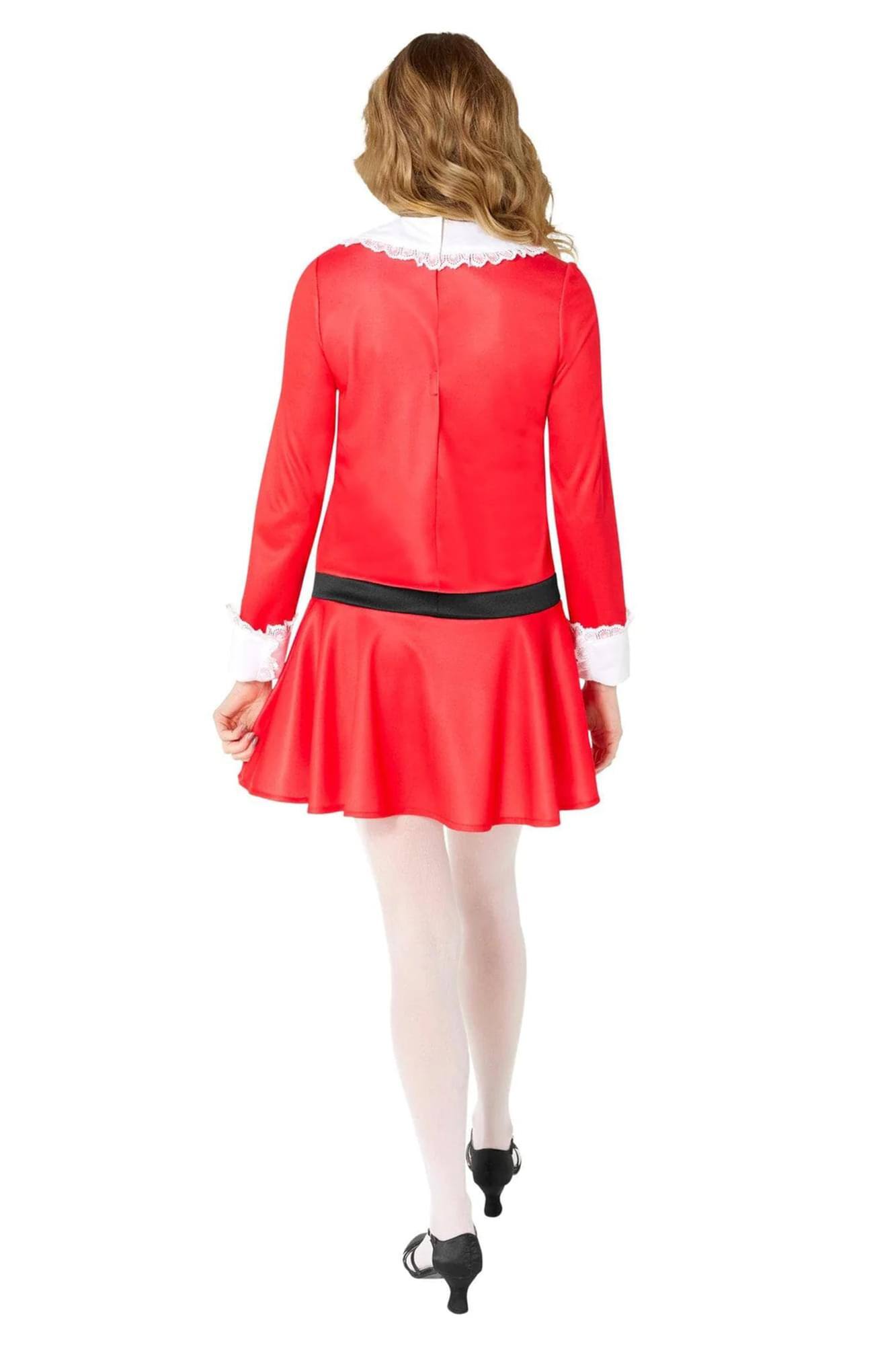 Alt View 2. Rubies - Willy Wonka Veruca Salt Women's Costume | Large - Red.