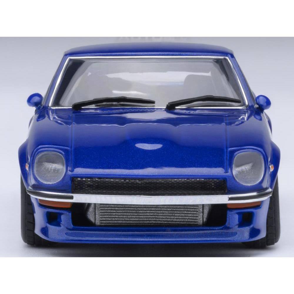 Back. Autoart - Nissan Fairlady Z RHD (Right Hand Drive) "Akuma No Z" Blue Metallic "Wangan Midnight - Comic #4 Version" Manga 1/64 - Blue Metallic.
