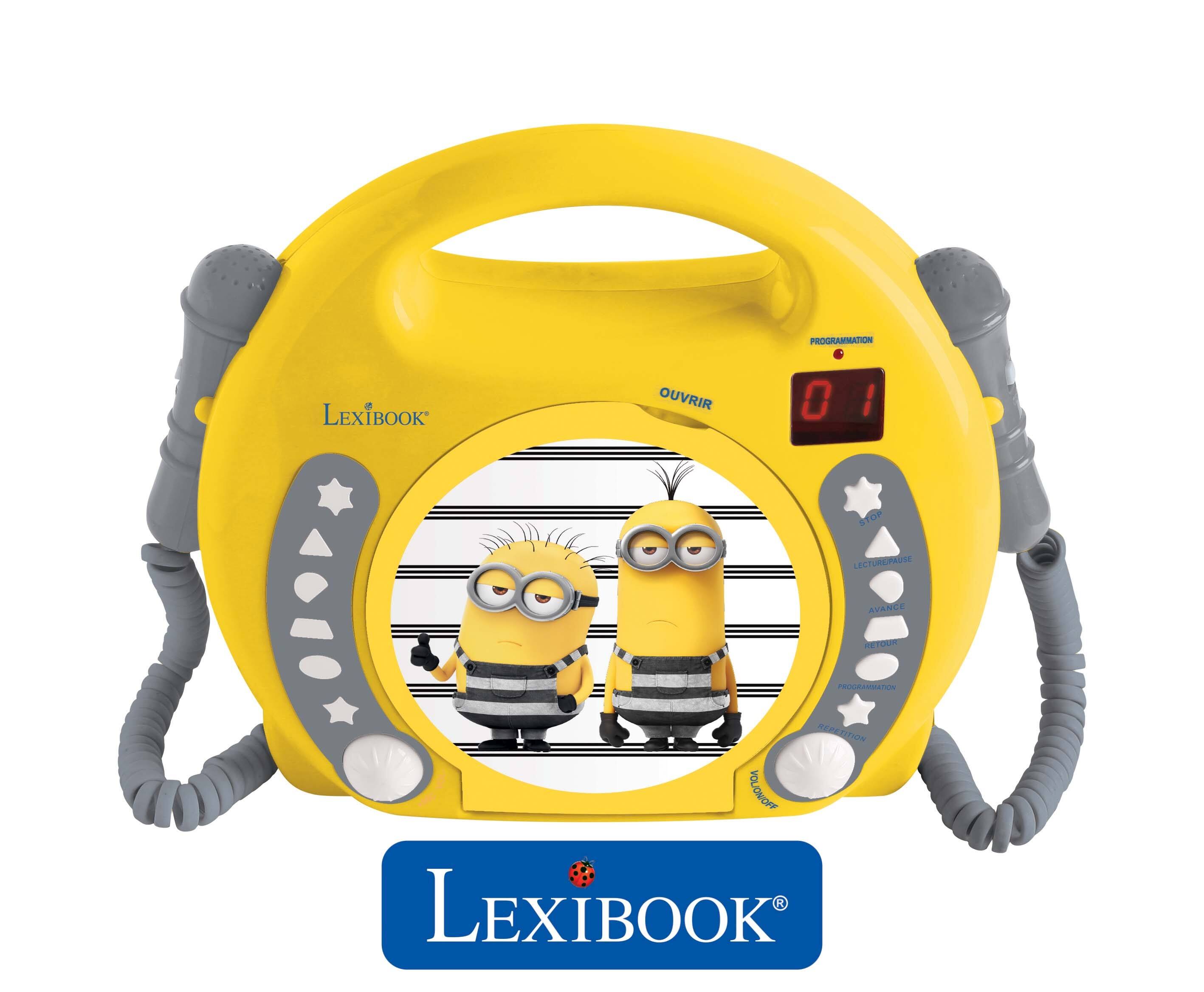 PROGRAMMATION LEXIBOOK OUVRIR 0 I STOP LECTURE/PAUSE AVANCE RETOUR PROGRAMMATION RÉPETITION LEXIBOOK