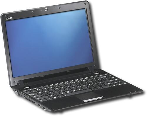 Best Buy: Asus Eee Pc Netbook With Intel® Atom™ Processor Black 1201nb 