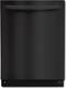 LG - SteamDishwasher 24" Tall Tub Built-In Dishwasher - Black-Front_Standard