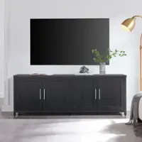 Camden&Wells - Merrit TV Stand for Most TVs up to 75" - Obsidian - Front_Zoom