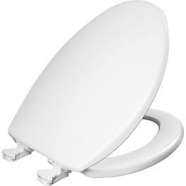 Mayfair by Bemis Elongated Plastic Toilet Seat - White
