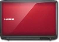 Front Standard. Samsung - Laptop / Intel® Core™ i5 Processor / 17.3" Display / 4GB Memory / 500GB Hard Drive - Red/Black.