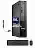 Dell - Upgraded - Pro Slim Plus QBS1250 SFF AI Desktop (Ultra 7-265, 32GB, 1TB SSD, Intel Graphics, 3 DisplayPort, Win 11 Pro) w/USB Hub - Black