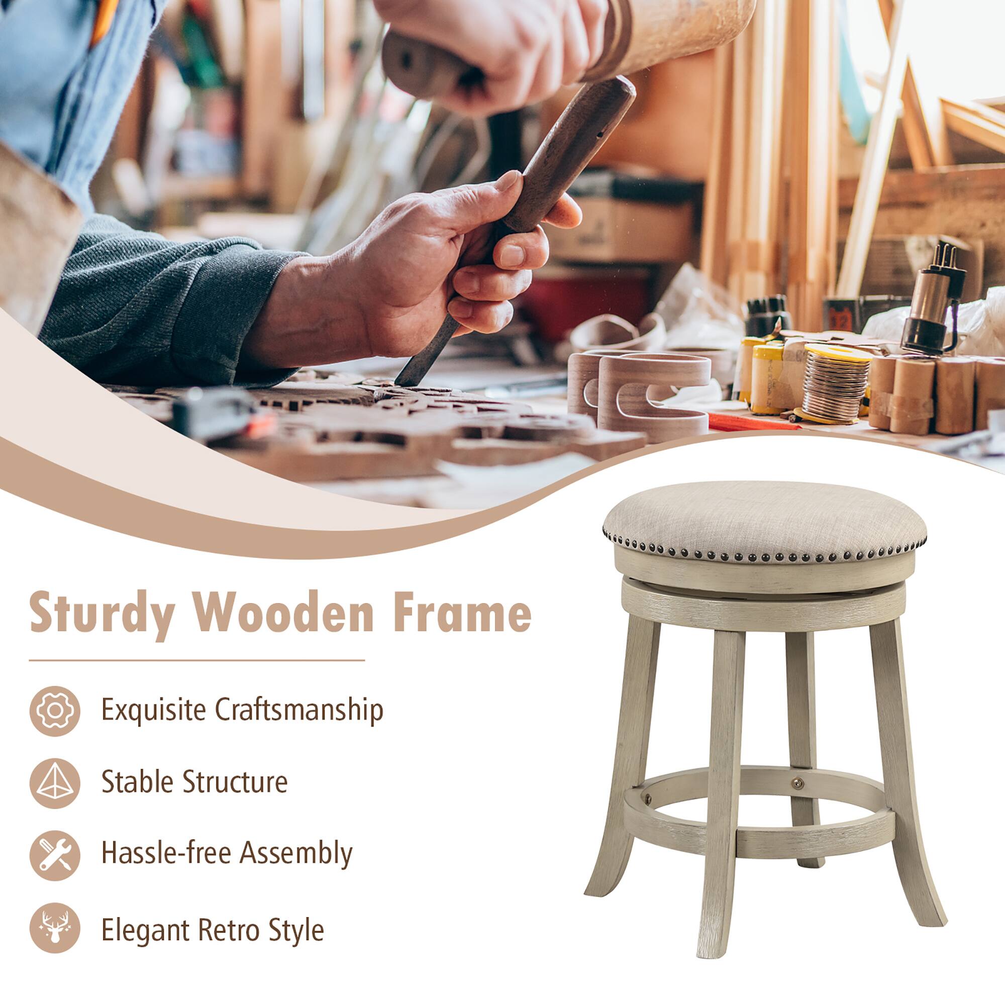 Sturdy Wooden Frame
Exquisite Craftsmanship
Stable Structure
Hassle-free Assembly
Elegant Retro Style
