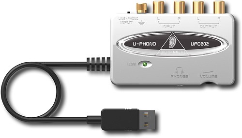 soep Puur Spruit Best Buy: Behringer USB Audio Interface U-PHONO UFO202
