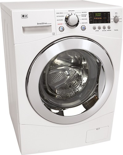 LG 2.2 Cu. Ft. High-Efficiency Compact Front-Load Washer with 6Motion  Technology White WM1388HW - Best Buy