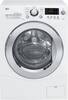 LG - 2.3 Cu. Ft. 9-Cycle Ultra Capacity Compact Washer - White-Front_Standard