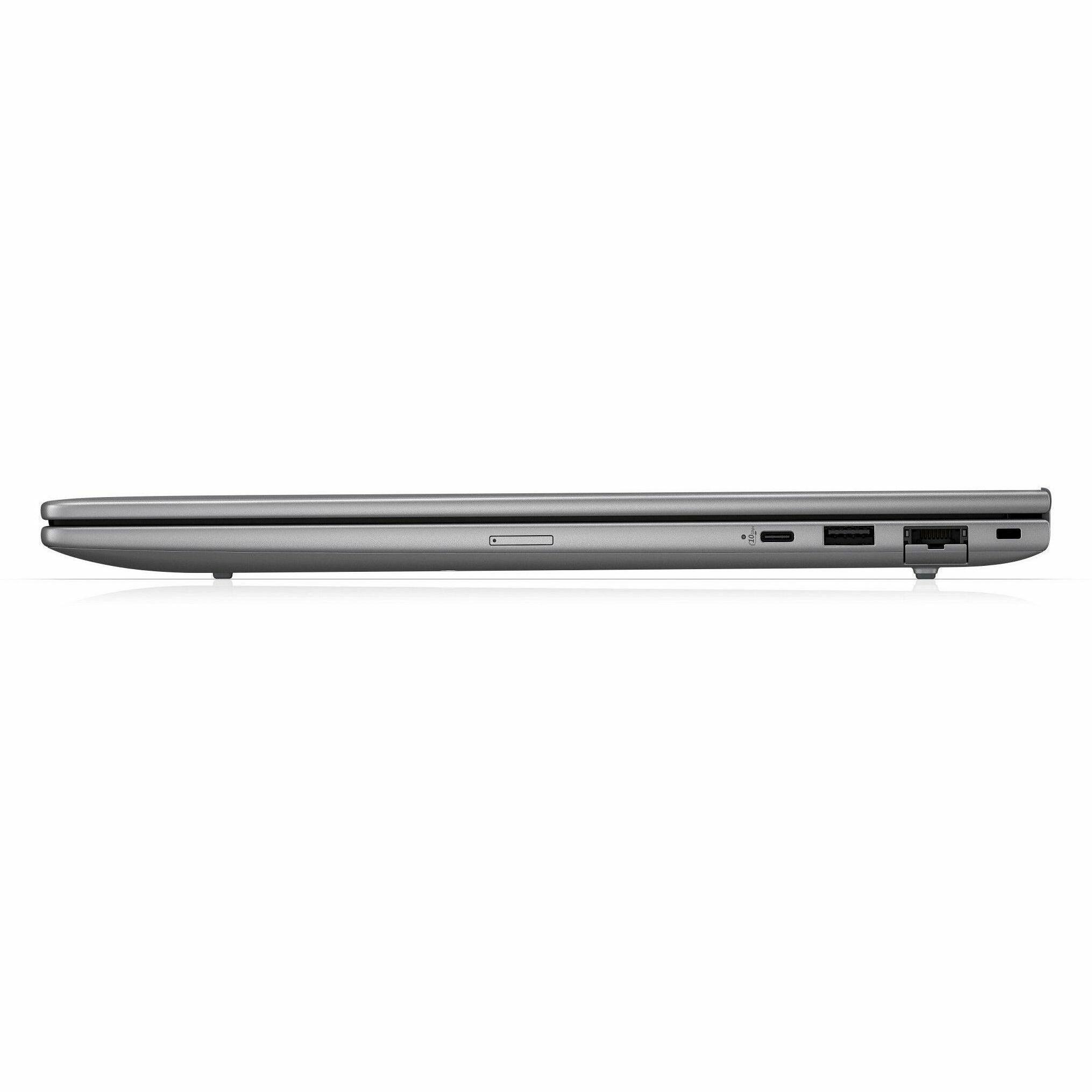 Alt View 7. HP - HP ZBook 8 G1i 16" Mobile Workstation - WUXGA - 60 Hz - Intel Core Ultra 7 265U - vPro Technology - 16 GB - 512 GB SSD - - Meteor Silver.