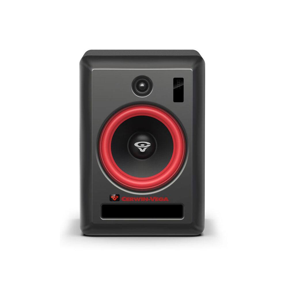 Angle. Cerwin Vega - Cerwin Vega VEGA8SB-PR 8 Inch 2-Way Studio Monitor Pair (Hub/Sat) - Black.