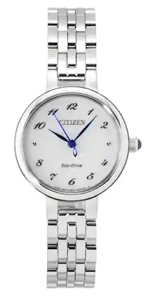 Citizen - L Stainless Steel Dial Eco-Drive EM0990-81A Women's Watch - White