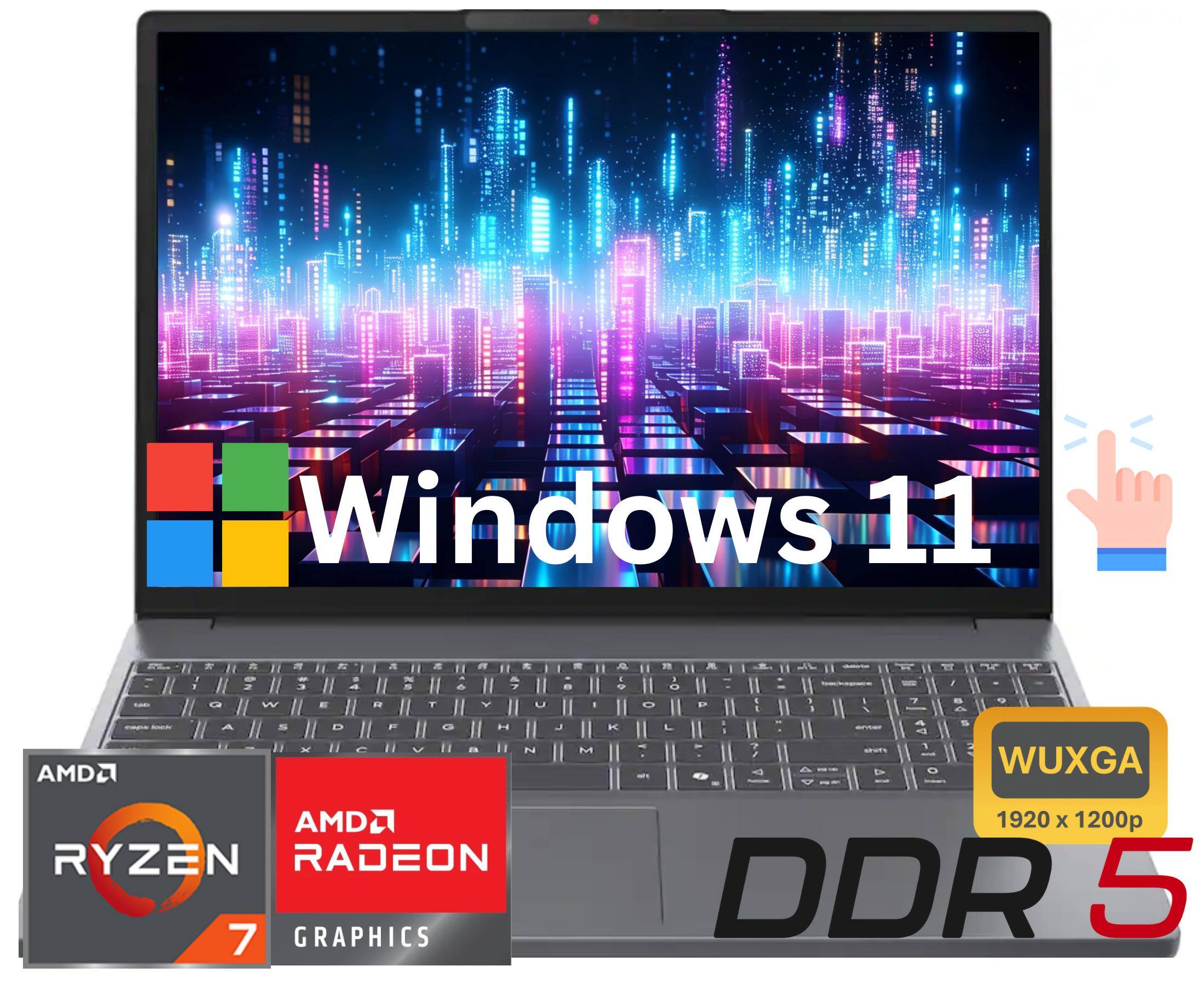 "Lenovo - IdeaPad Slim 3 15.3"" 2K Touchscreen Laptop - AMD Ryzen 7 170 - 16GB Memory - 512GB SSD-AMD Radeon 680M-Windows 11 Home - Luna Grey" price history on PriceWatchPro