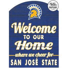 Jardine - San Jose State Spartans 16'' x 22'' Indoor/Outdoor Marquee Sign - Blue