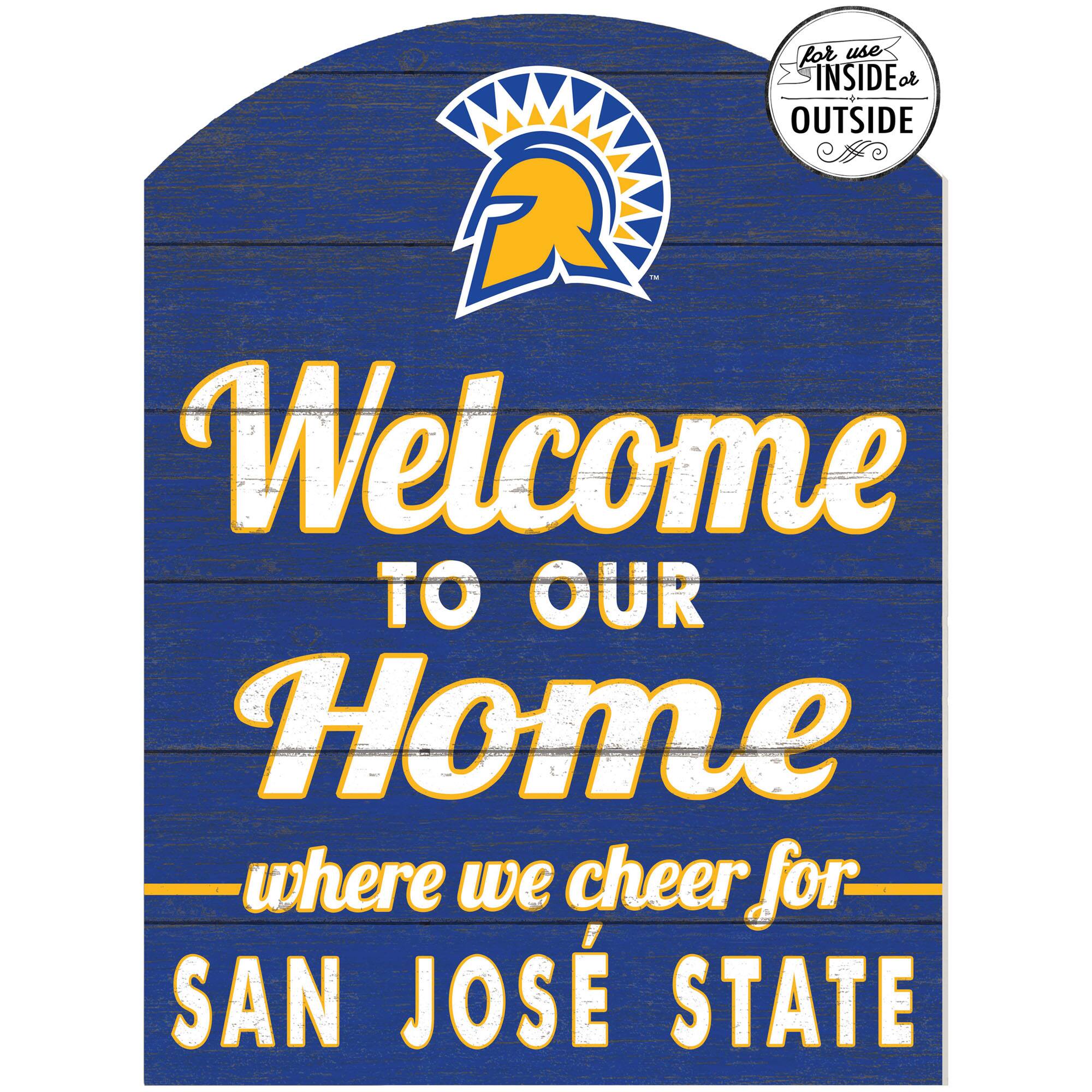 San Jose State Spartans 16'' x 22'' Indoor/Outdoor Marquee Sign