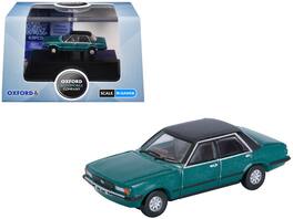 Oxford Diecast - Ford Cortina Mk5 RHD (Right Hand Drive) Cosmos Blue Metallic with Black Top 1/148 (N) Scale - Blue, Black