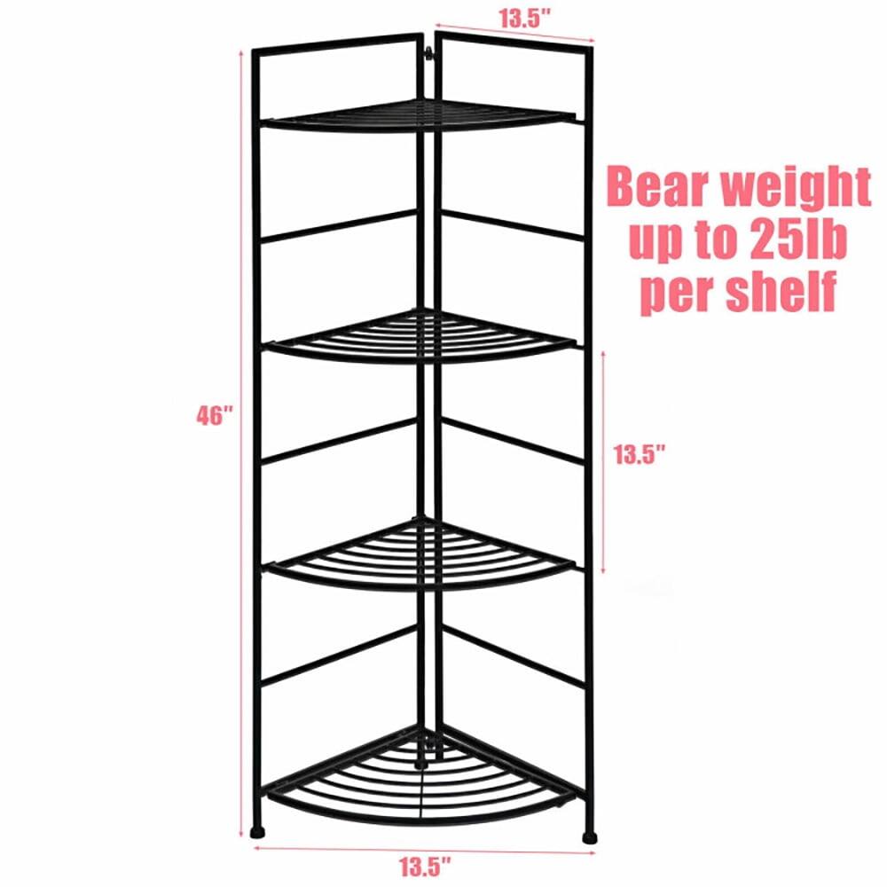 13.5" Bear weight up to 25lb per shelf 46" 13.5" 13.5"