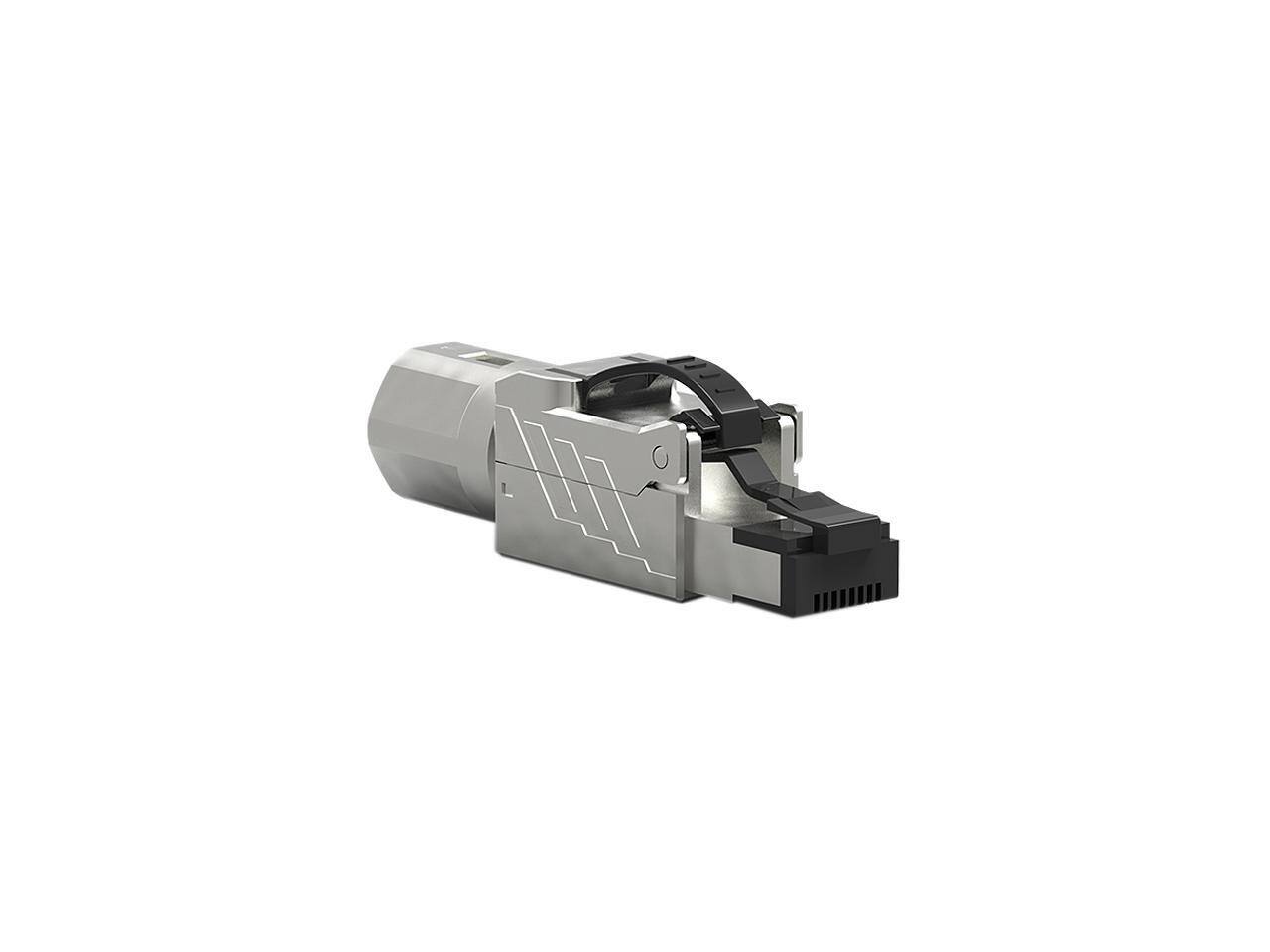 Alt View 4. Nippon Labs - Nippon Labs 60CAT8-PG Cat.8 RJ45 Tool Less Shielded Plug (Single Piece).