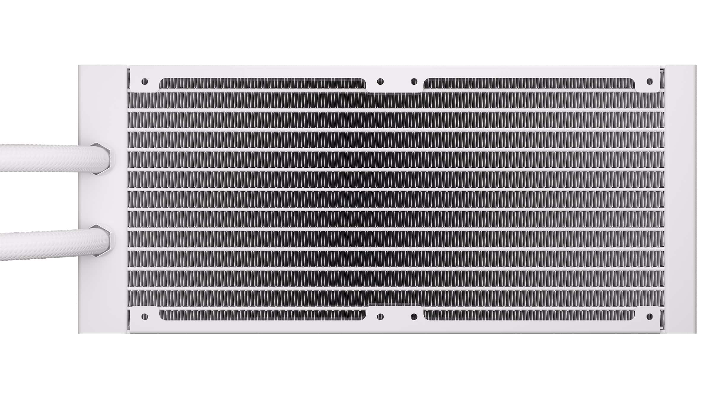 Alt View 28. CORSAIR - iCUE LINK TITAN 360 RX Liquid CPU Cooler with RGB Lighting - White.