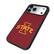Alt View 1. Keyscaper - Iowa State Cyclones iPhone Solid Design Bump Case - 16 Pro Max - Multicolor.