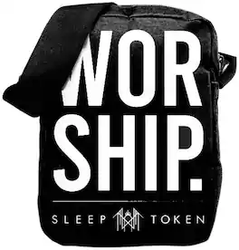 PopMarket - Sleep Token - Rocksax - Sleep Token - Worship - Crossbody Bag with Stash Pockets (Black) - Multicolor