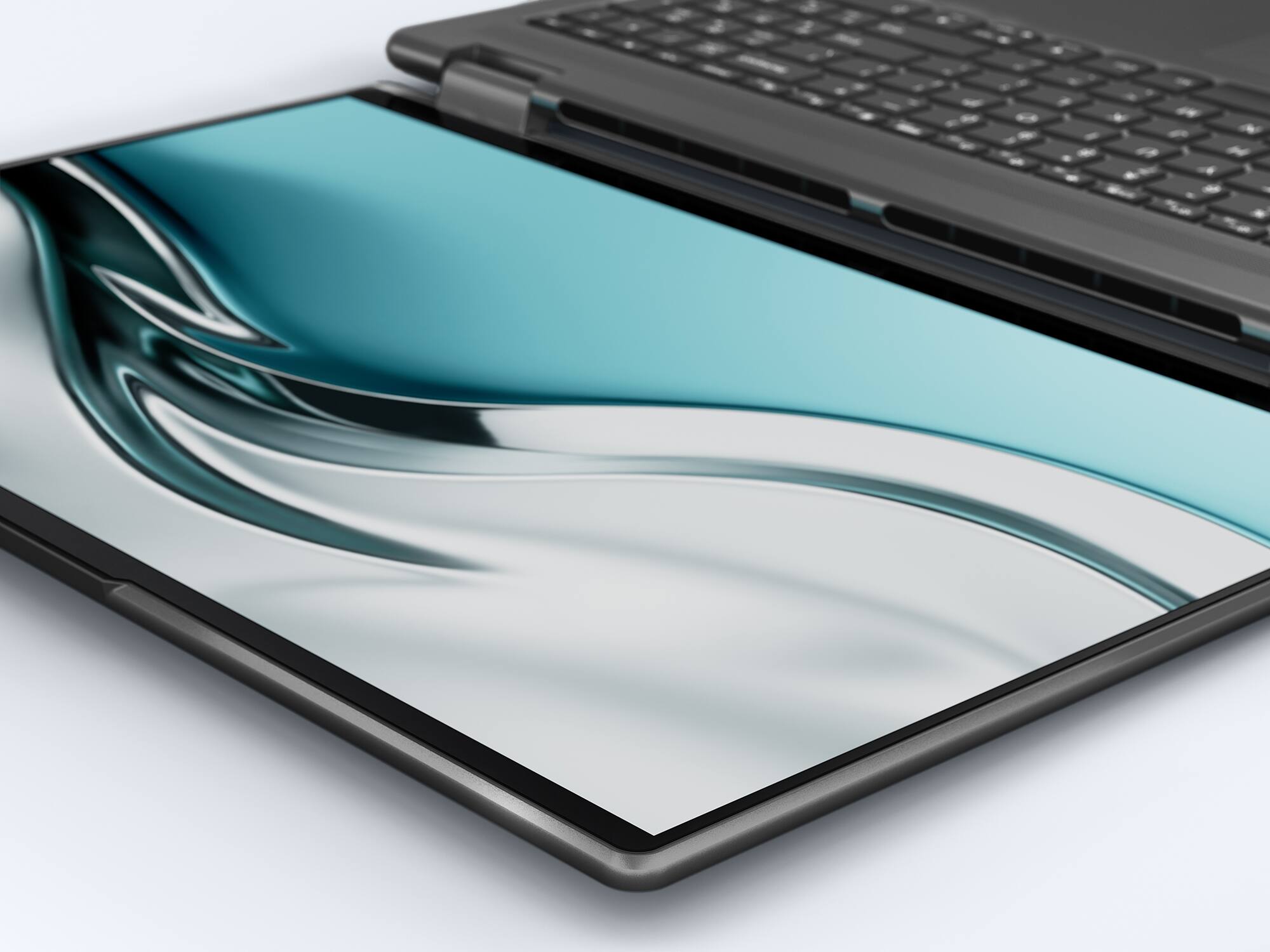 Alt View Zoom 4. Lenovo - Yoga 7i 16" 2.5K Touch 2-in-1 Laptop - Intel Evo Platform - Core i7-1260P - 16GB Memory - 512GB SSD - Arctic Grey.