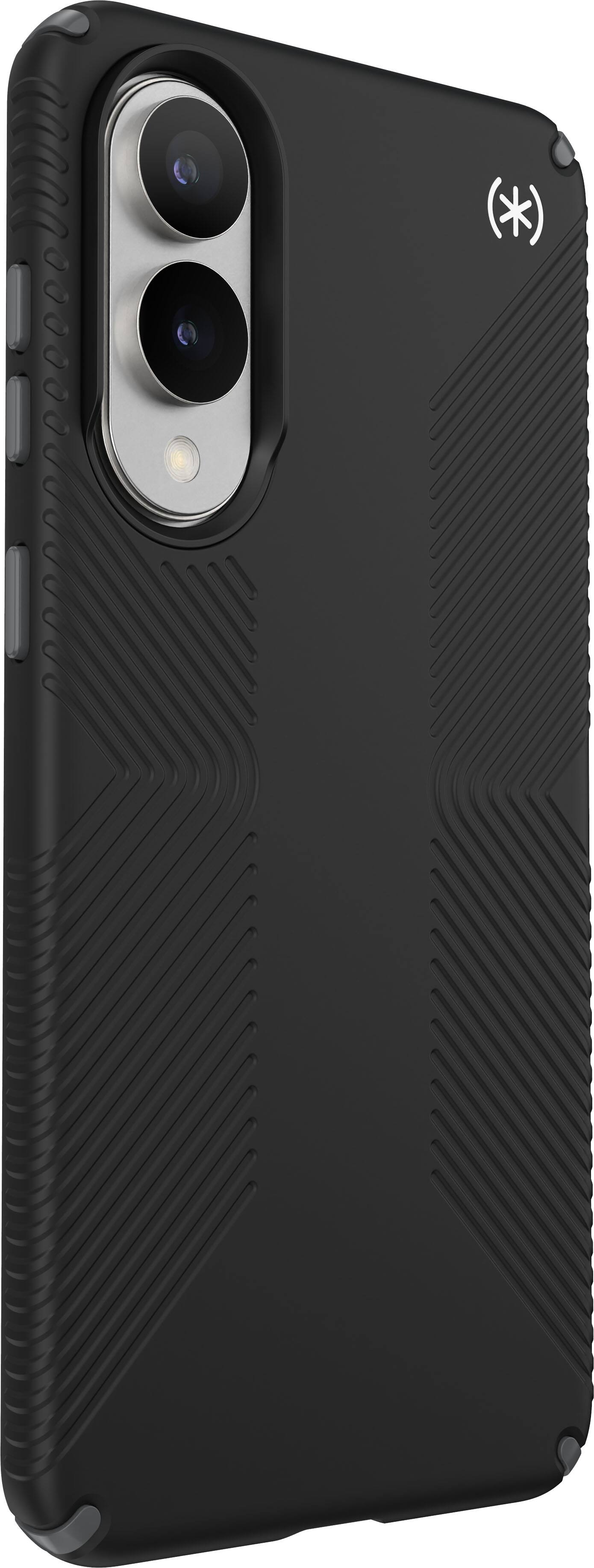 Left. Speck - Samsung Galaxy S25 Edge Presidio2 Grip with MagSafe - Black.