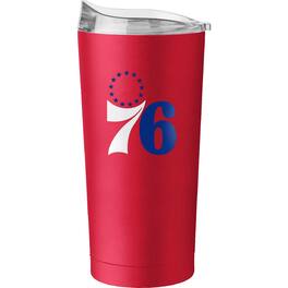 Logo Brands - Philadelphia 76ers 20oz. Flipside Powder Coat Tumbler - Multicolor