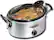 Angle Standard. Hamilton Beach - Stay or Go 6-Quart Slow Cooker - Silver.