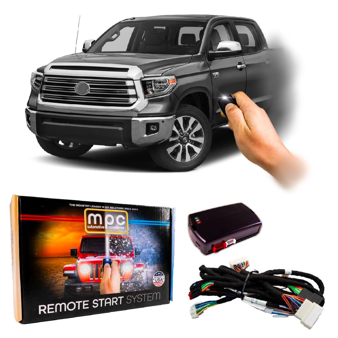 MPC - OEM Remote Activated Remote Start For 2020-2021 Toyota Tundra - Black