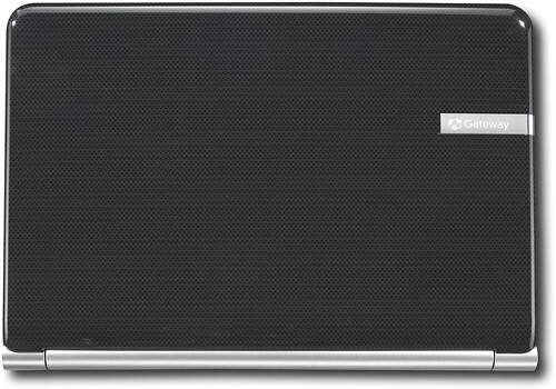 Front Standard. Gateway - Laptop with AMD Athlon™ II Dual-Core Processor - NightSky Black.