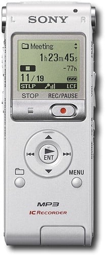 Sony - Digital Voice Recorder-Front_Standard 