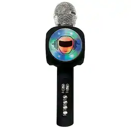 Lexibook - IParty Bluetooth Karaoke Mic with Speaker. Lights & Voice Changer