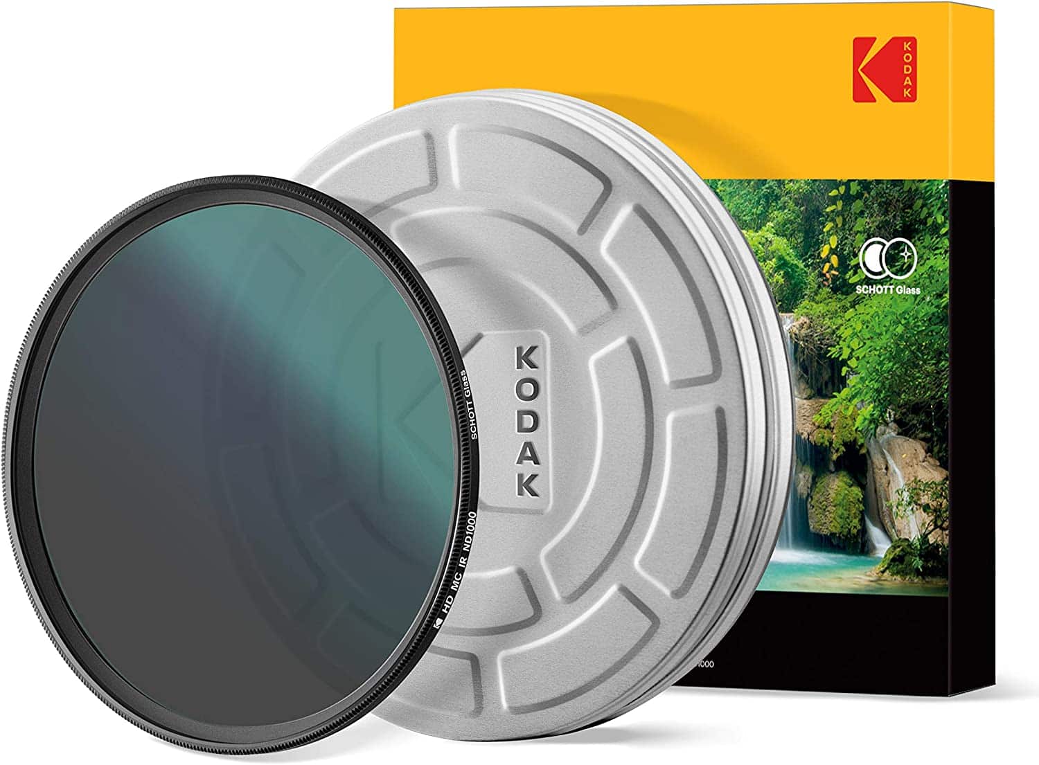 Kodak - Schott Glass IR Neutral Density 1000 Filter, Waterproof Nano Multi-Coated 16 Layers, 62mm
