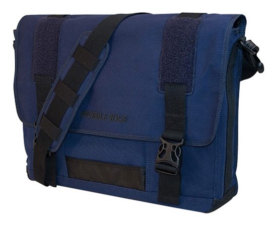 Mobile Edge ECO Messenger Laptop Bag Blue MECME3 - Best Buy