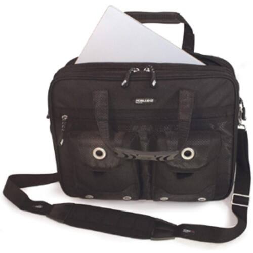 Front Standard. Mobile Edge - Edge Carrying Case (Briefcase) for 15.4" Notebook - Black.