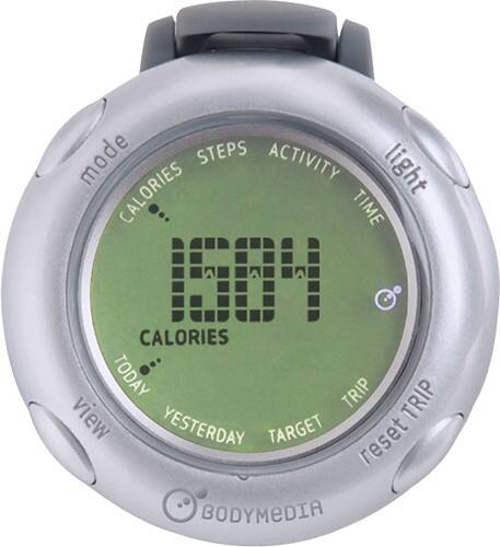 Front Standard. BodyMedia - FIT Display - Gray.