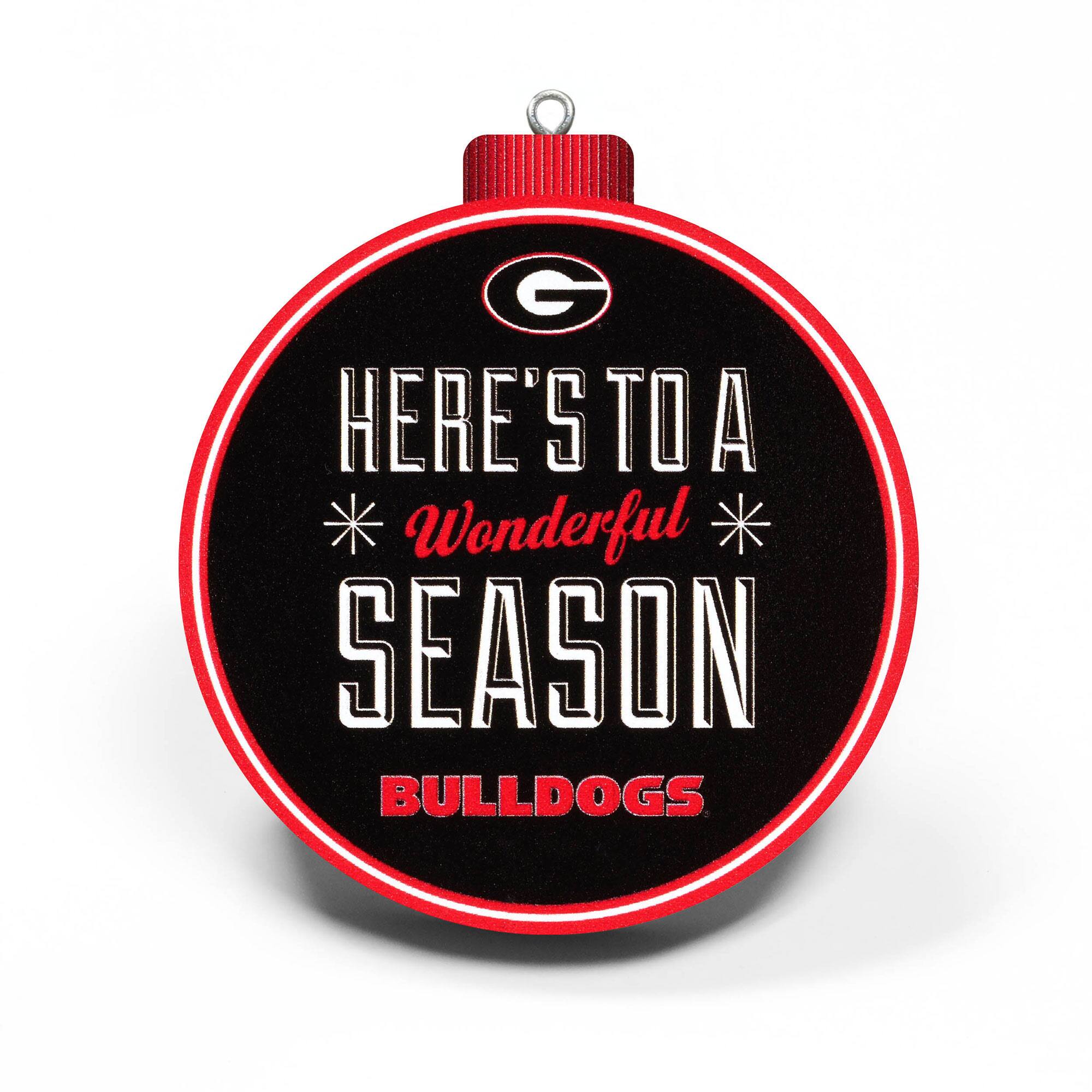 Here's to a Wonderful Season  
Bulldogs