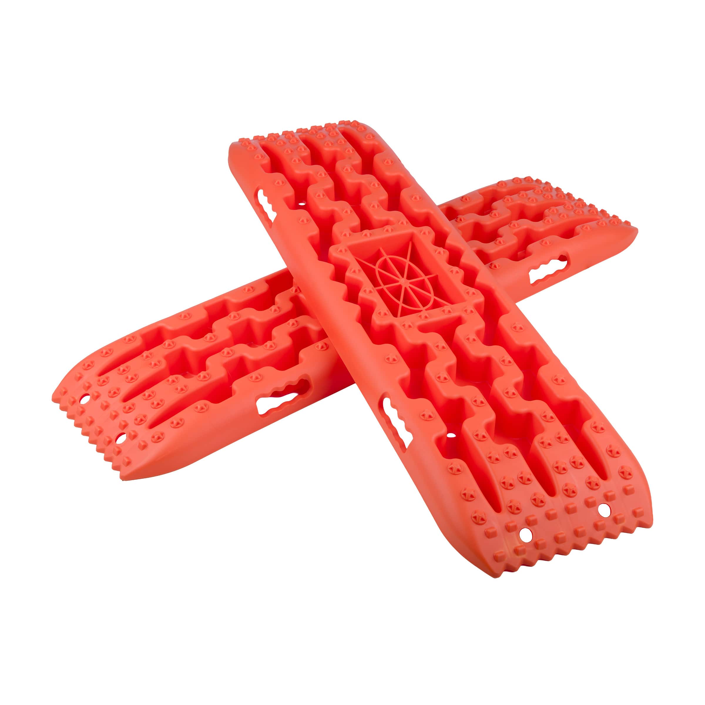 Stalwart - Offroad Traction Boards with Built-in Jack Pads 2-Pack Mountable Recovery Boards Tracks Tire Traction Mats