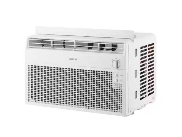 Alt View 3. Vissani - VISSANI 5,000 BTU 115V MECHANICAL WINDOW AIR CONDITIONER - WHITE.