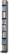 Front. Atlantic - Elle 8-Tier Multimedia Storage Tower - Black/Gray.