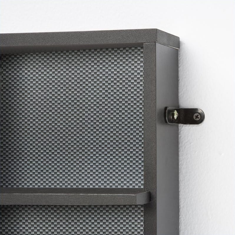 Alt View 13. Atlantic - 72" Large Media Rack in Black - Black.