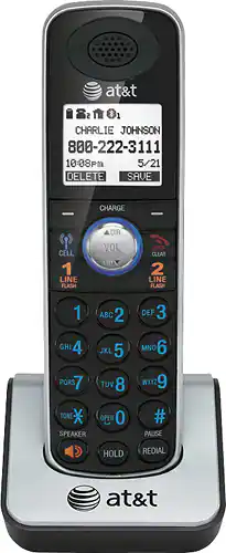 AT&T TL86009 DECT 6.0 Cordless Expansion Handset Only Multi TL86009 ...