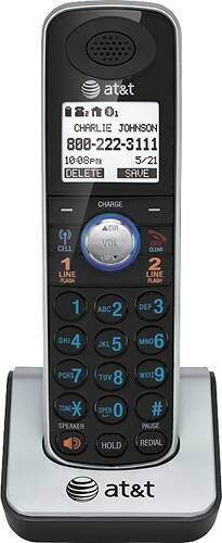Alt View 11. AT&T - TL86009 DECT 6.0 Cordless Expansion Handset Only - Multi.